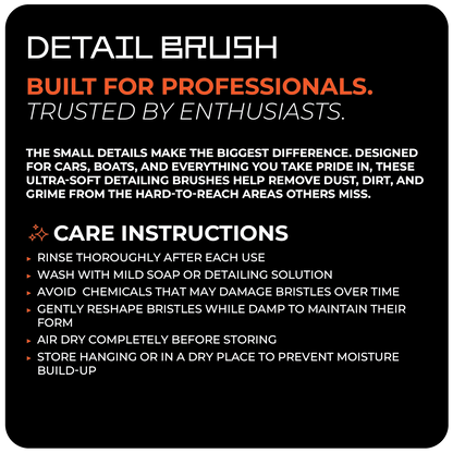 Detailing Brush Set